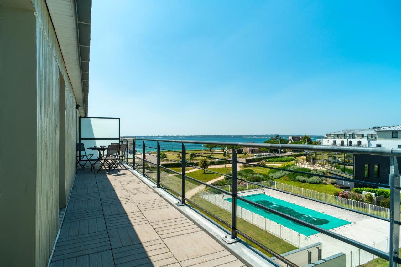Les Thermes 530 - Vue Mer A 100M De La Plage Concarneau Exteriör bild